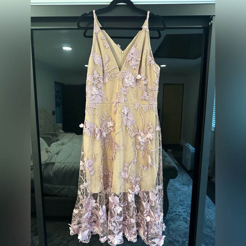 Dress the Population floral dress